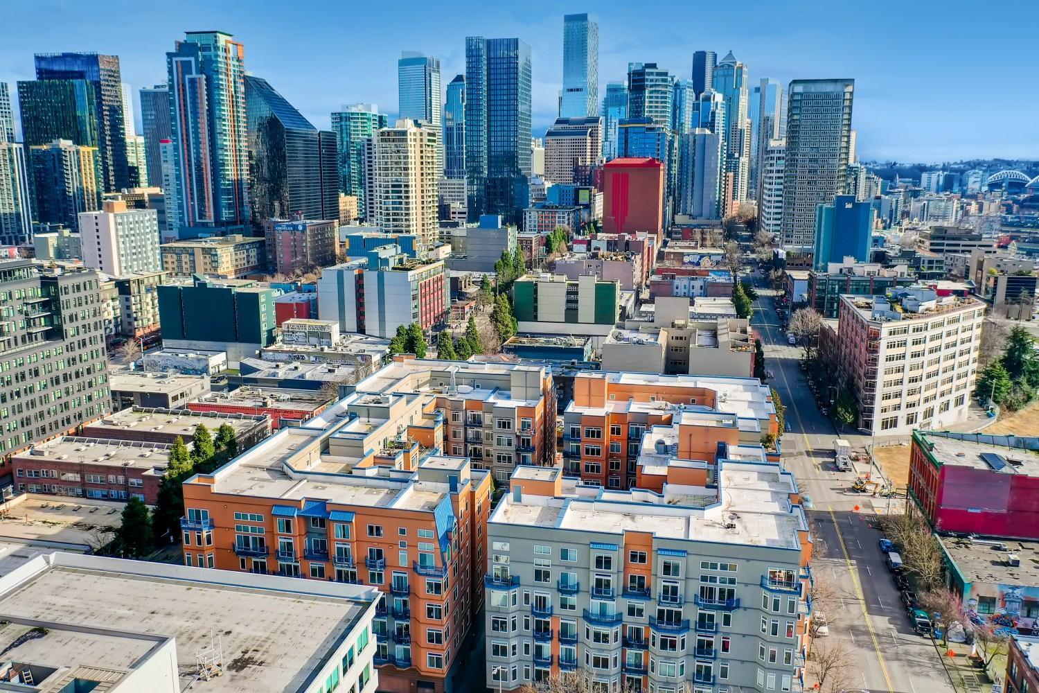 Space Needle Downtown Modern Top Story Penthouse ซีแอตเทิล ภายนอก รูปภาพ